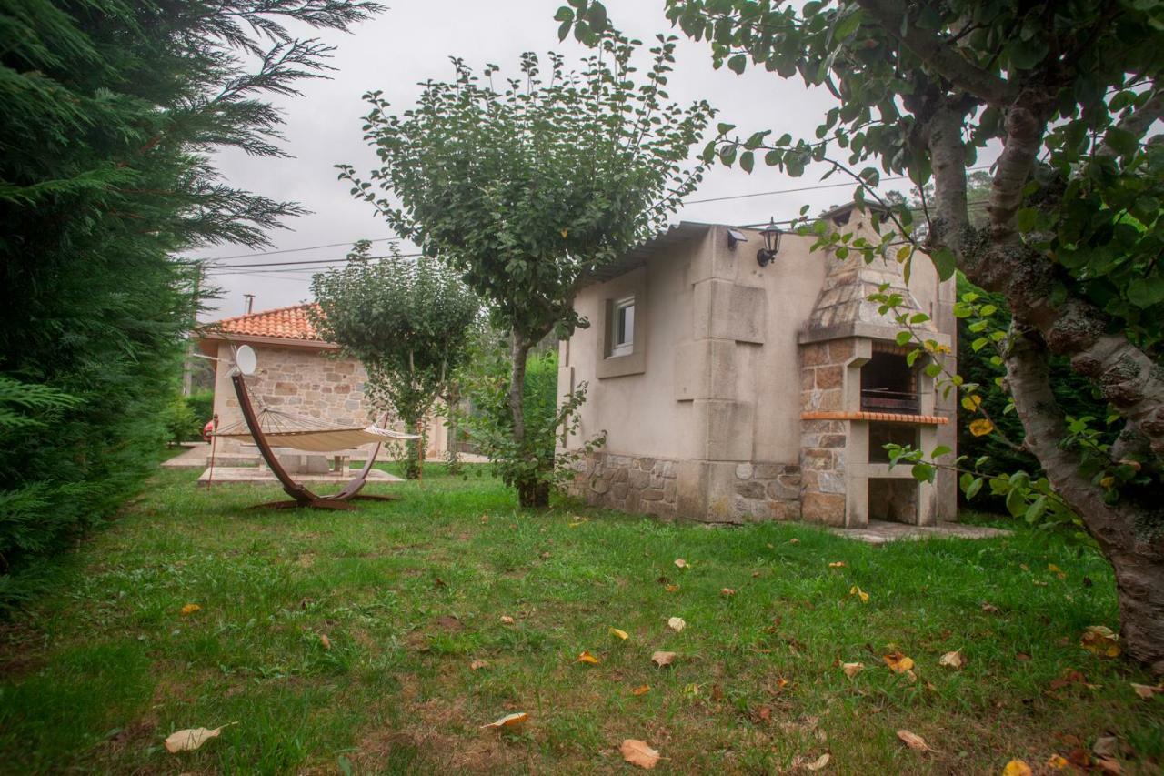 Casa De Piedra Playa De Estorde Con Vistas Al Mar Villa Cee Exterior photo